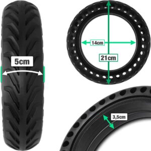 Massieve band anti-lek 8,5 inch Geschikt voor Xiaomi M365 Essential M365 Pro Step