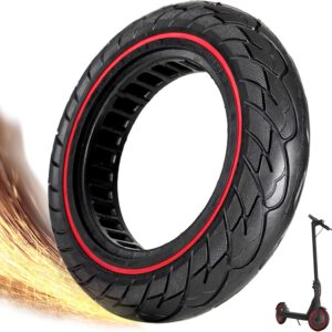 Aloskart Reservebanden, scooterbanden, 10 x 2,125, E-scooter, massief rubberen banden, 10 inch, scooter Honeycomb banden voor Ninebot F30, F40, S2 Max S3 Max, Soflow So6, elektrische scooter, solide banden voor Xiaomi M365 1S Pro
